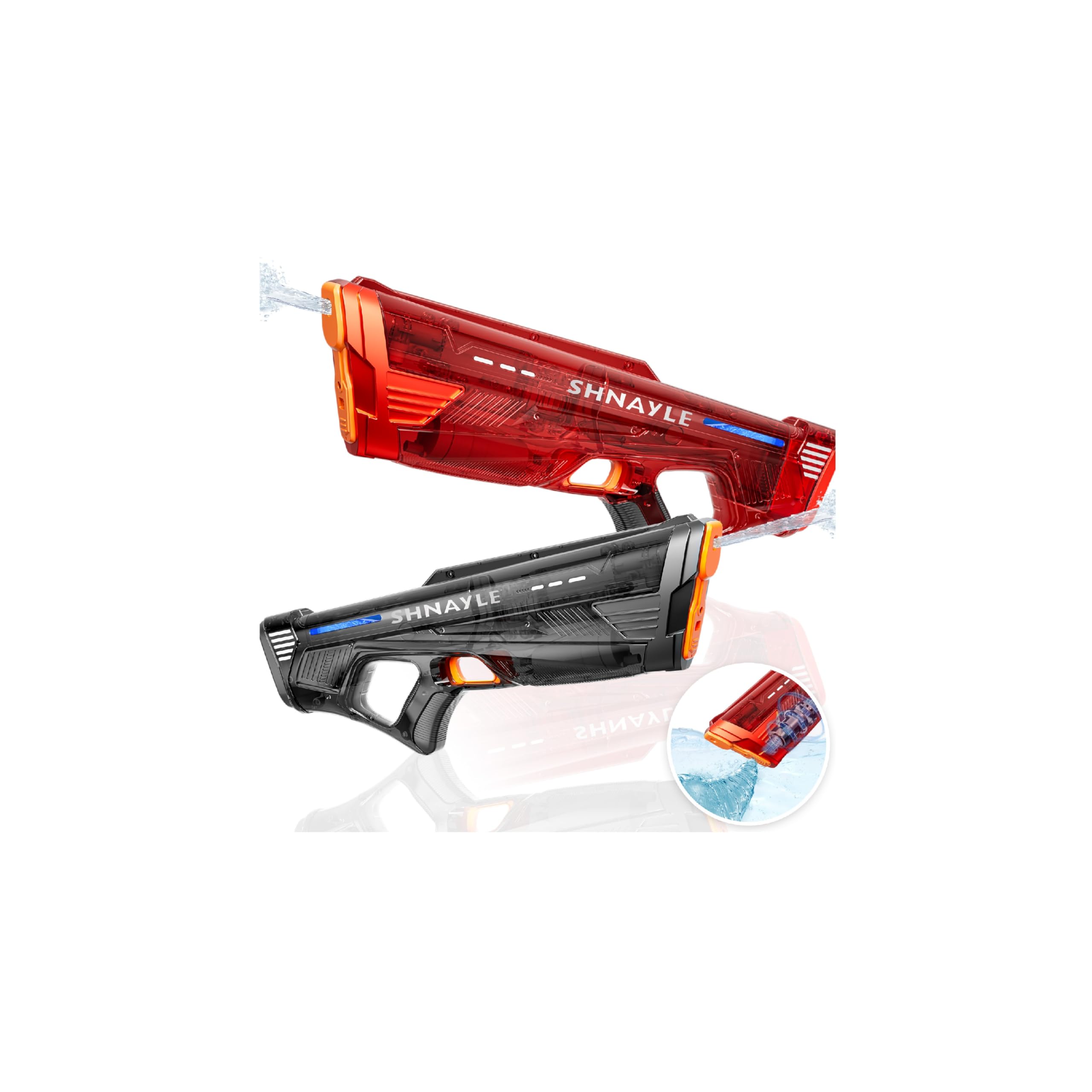 Electric Water blaster  2-Pack – USB-C Rechargeable,