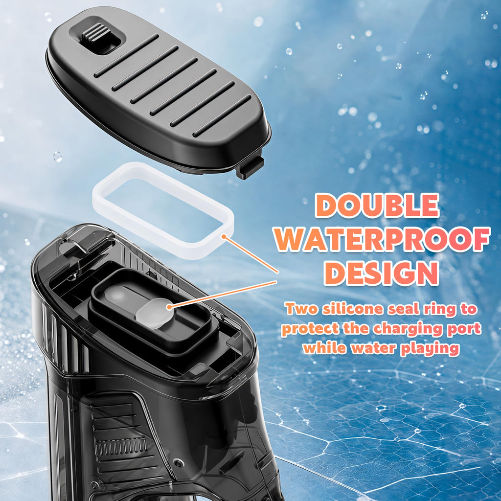 Electric Water blaster  2-Pack – USB-C Rechargeable,