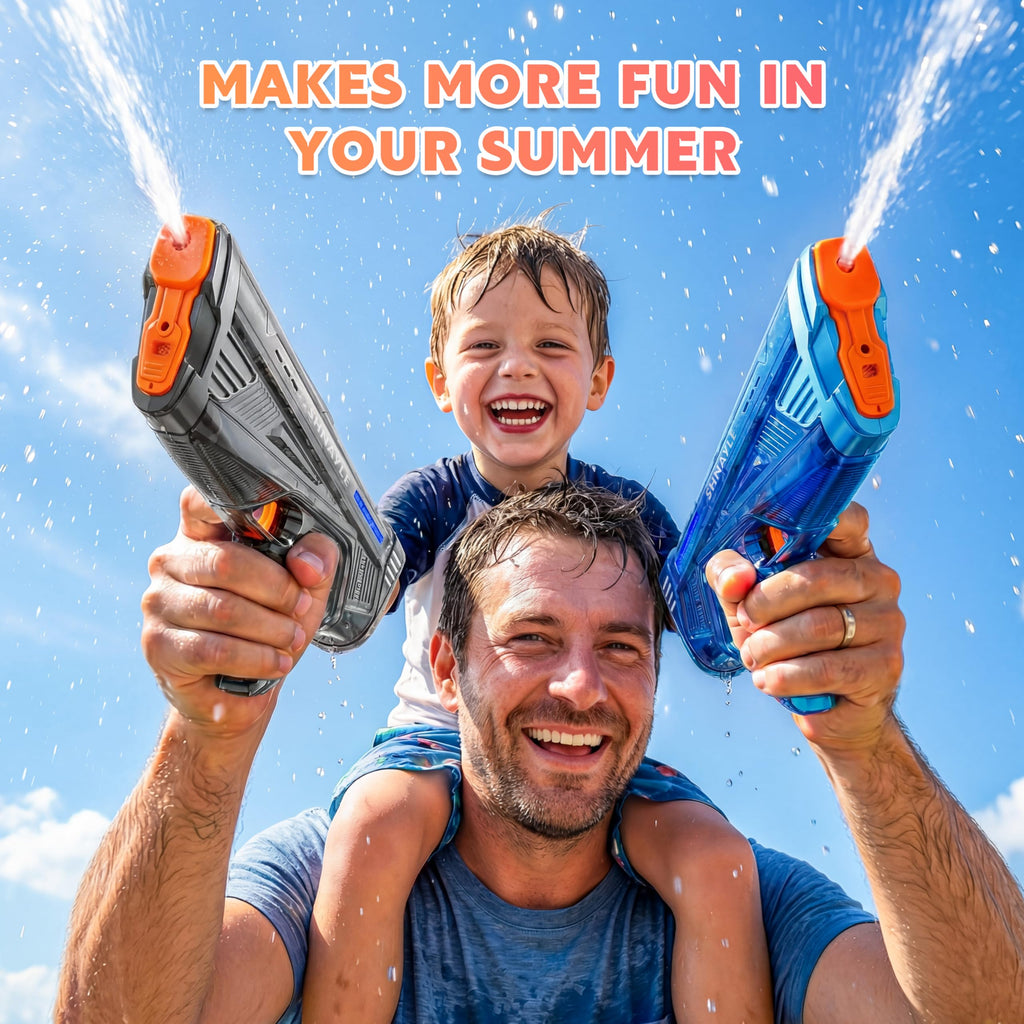 Electric Water blaster  2-Pack – USB-C Rechargeable,