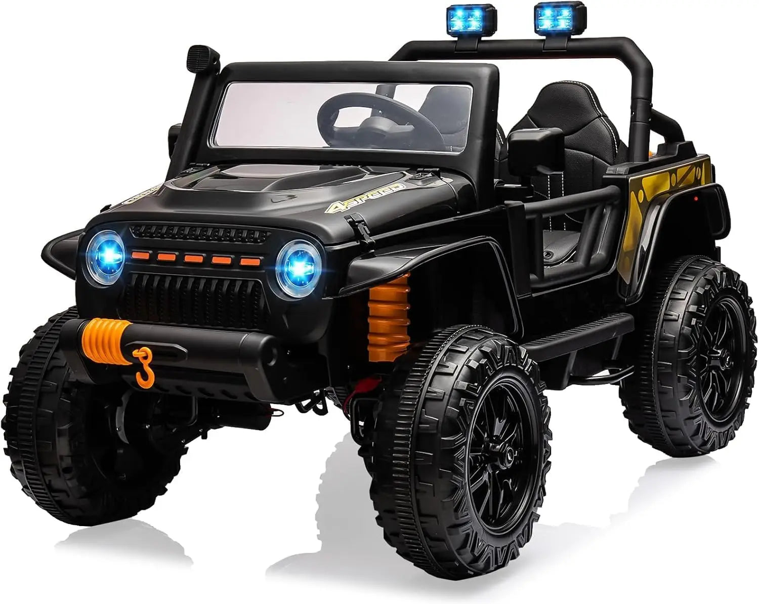 24V 2-Seater Kids Ride-On Truck with Remote Control