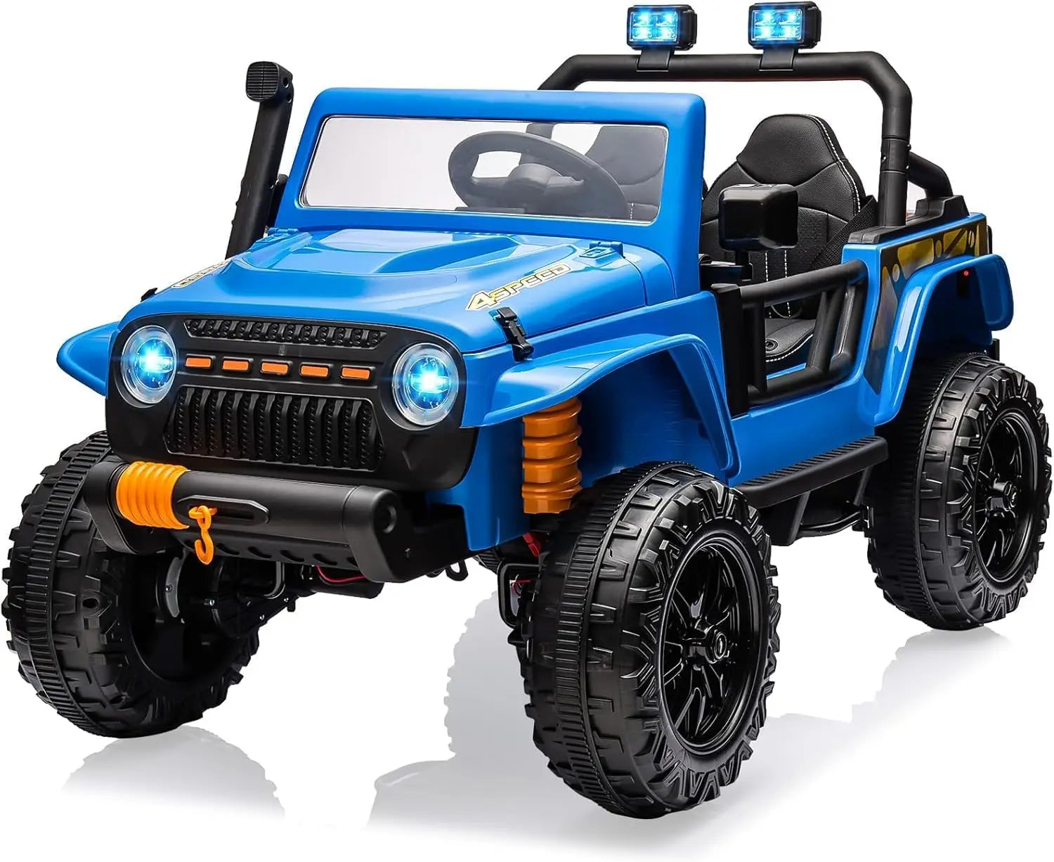 24V 2-Seater Kids Ride-On Truck with Remote Control