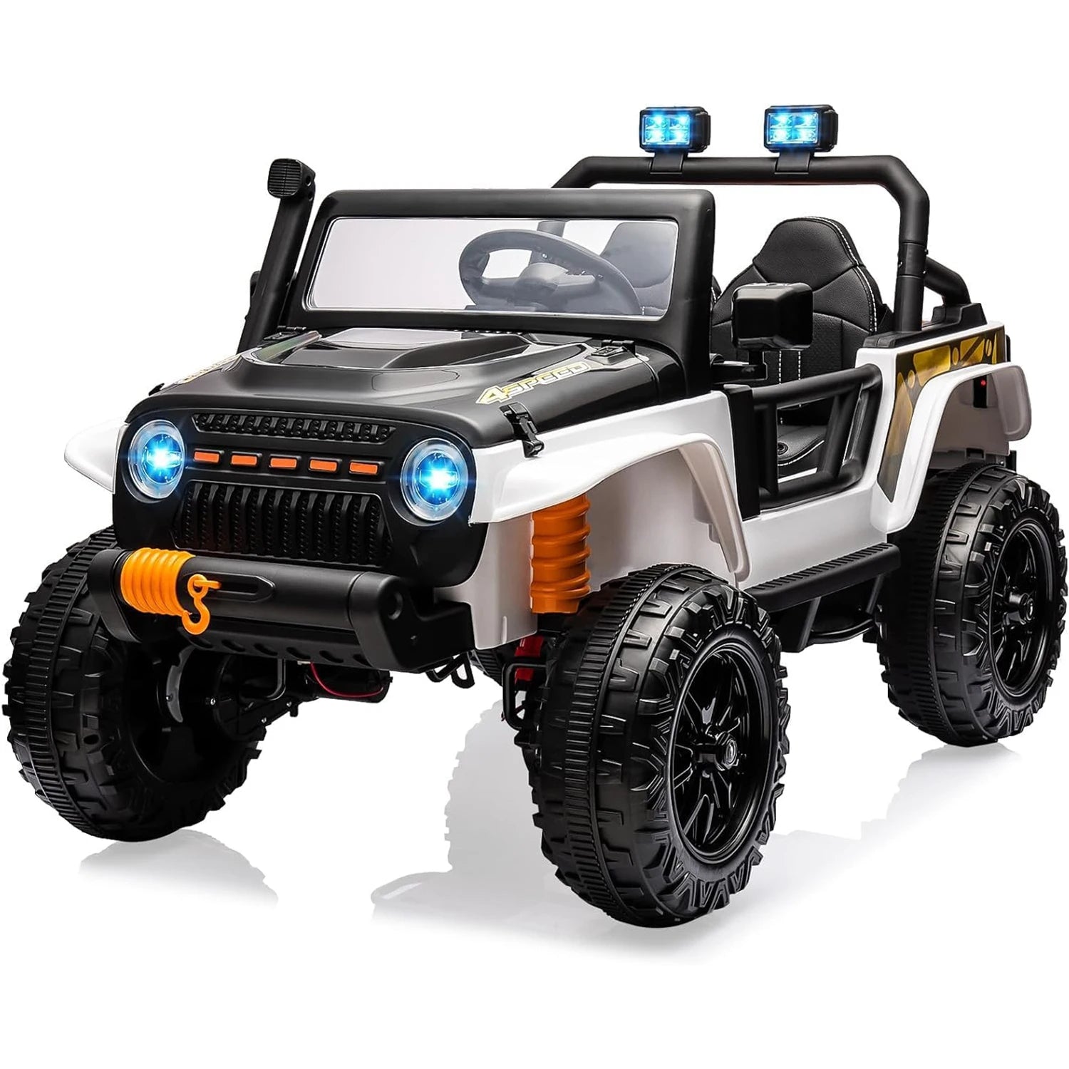 24V 2-Seater Kids Ride-On Truck with Remote Control